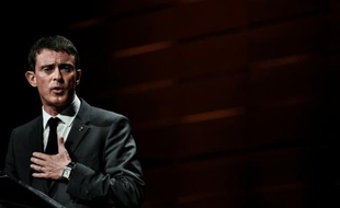 Le Premier ministre Manuel Valls, le 6 novembre 2015 à Lyon