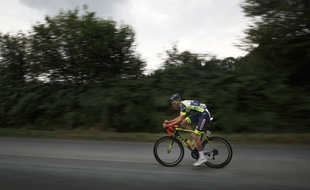 Yoann Offredo lors du dernier Tour de France, le 13 juillet 2018.