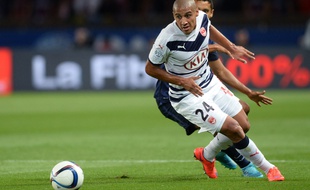 Wahbi Khazri, le joueur des Girondins, lors du match PSG-Bordeaux joué le 11 septembre 2015.