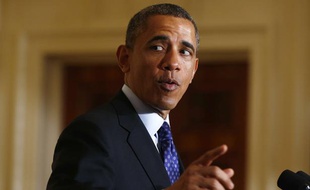Barack Obama, le 2 avril 2013.