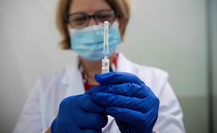 Une dose de vaccin Spoutnik V.
