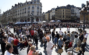 La Braderie de Lille bat son plein samedi 1er septembre 2018.