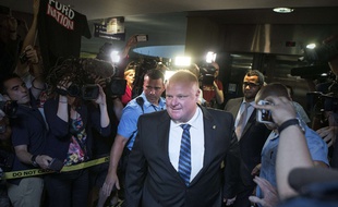 Rob Ford à Toronto le 30 juin 2014.