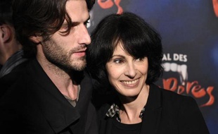 La danseuse Marie-Claude Pietragalla (d), le 16 octobre 2014 à Paris
