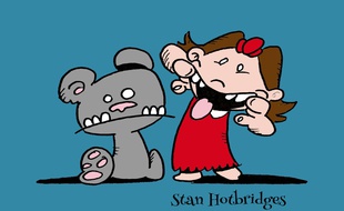 Riton et Marie, personnages du livre "Mon papa est un gendarme".