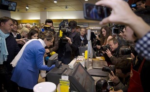La ministre de l'Ecologie Ségolène Royal, le 9 mai 2014 à Paris
