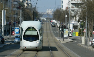 Tram T2 à Lyon (Illustration)