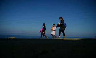 Réfugiés syriens, le 19 novembre 20151, en Grèce