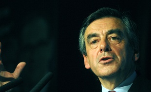 François Fillon le 22 mai 2014 à Vertou.