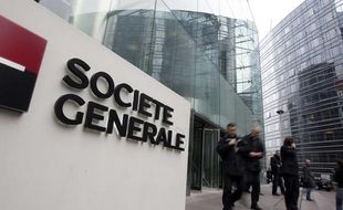 Siège de la banque Société générale à La Défense, près de Paris.