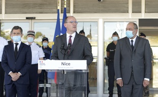 Le Premier ministre lors de son discours à Nice, le 25 juillet 2020.