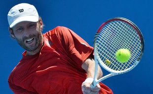 Stépahne Robert lors de l'Open d'Australie, le 14 janvier 2014, à Melbourne.