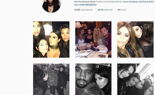 Le compte Instagram de Kim Kardashian.