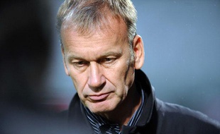 Jean-Marc Furlan, le 16 août 2010, au stade Saint-Symphorien de Metz.