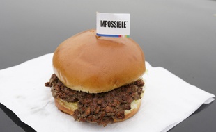 Un «burger impossible» de la marque Impossible Foods (illustration).