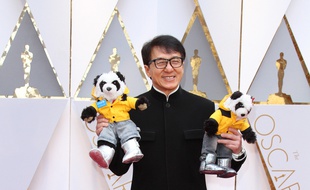 L'acteur Jackie Chan aux 89ème Academy Awards.