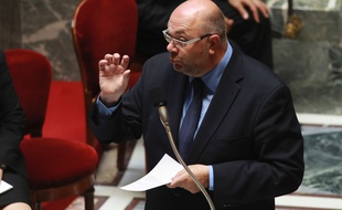 Le ministre de l'Agriculture Stéphane Travert le 2 août 2017 à l'Assemblée nationale.
