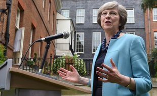 La Première ministre Theresa May le 14 juillet 2016 à Londres