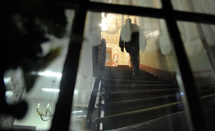 Illustration. Dans une maison ancienne. Alsace. Le 09072011.
