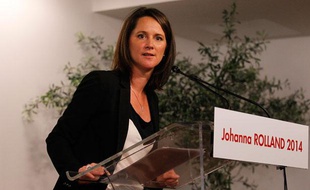 Johanna Rolland, candidate PS à la mairie de Nantes.