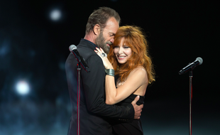 Sting et Mylène Farmer aux NRJ Music Awards 2015.