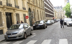 C'est au 13 de la rue Docteur-Lancereaux que Nicolas Sarkozy a installé son nouveau QG de campagne.