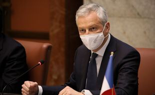 Le ministre de l'Economie, Bruno Le Maire, à Rome le 19 mars 2021.