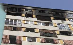 Incendie Clichy sous bois, le 14 mars 2014