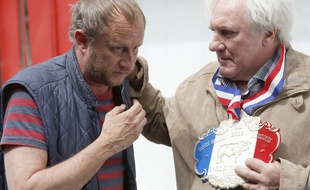 Benoit Poelvoorde et Gérard Depardieu Saint-Amour