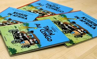 Des albums de «Tintin au Congo»