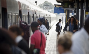 Le RER B à La Courneuve (image d'illustration).