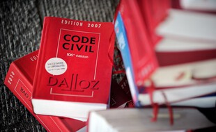 Illustration de livres de droit civil.