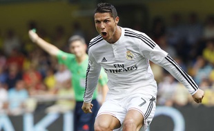 Cristiano Ronaldo contre Villareal le 27 septembre 2014.