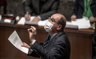 Le Premier ministre Jean Castex lors de la séance hebdomadaire de questions au gouvernement, le 16 novembre 2021