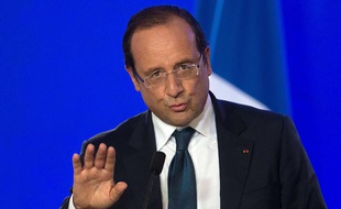 François Hollande à Londres le 6 septembre.