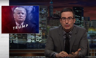 L'humoriste John Olivier a consacré son émission du 28 février au candidat Donald Trump.
