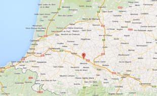 Google map de Lacq.