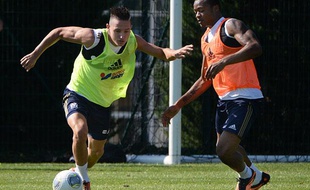 Florian Thauvin à l'entraînement, le 4 septembre 2013 à Marseille.
