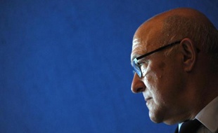 Le ministre des Finances Michel Sapin, le 3 octobre 2014 à Paris