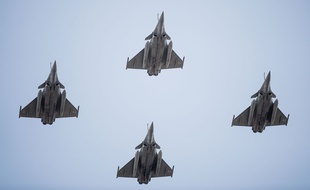 Rafale M Marine. Defile militaire traditionnel du 14 Juillet en 2018