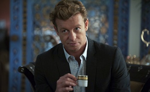 L'acteur Simon Baker dans la saison 7 de la série criminelle «Mentalist».