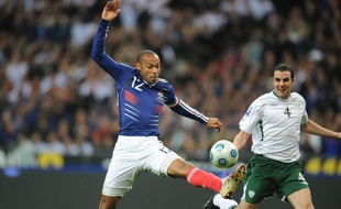 Thierry Henry contre l'Irlande en 2009.