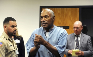 O.J. Simpson lors de son audience à la maison d'arrêt de Lovelock (Nevada), le 20 juillet 2017.