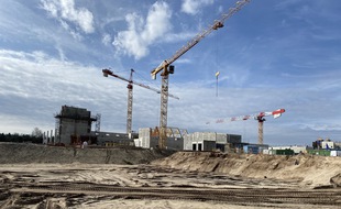 Le chantier de Center Parcs du Lot-et-Garonne, qui doit s'achever en 2022.