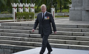 Le Prince Andrew à Kuala Lumpur, en Malaisie, le 26 juin 2016.