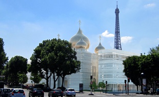 Pour l’emplacement ce cette future église orthodoxe, on peut difficilement faire mieux… Elle se situera à deux pas de la tour Eiffel.