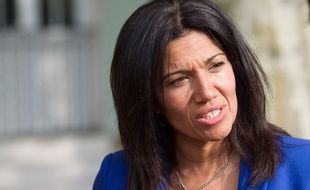 Samia Ghali en octobre 2013, à Marseille.