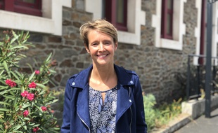 Laurence Garnier, candidate de la droite et du centre à la mairie de Nantes, le 12 juin 2020.