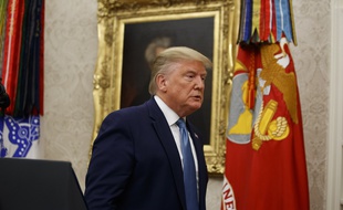Donald Trump à la Maison Blanche le 8 octobre 2019.