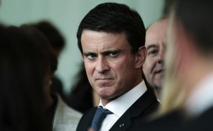 Le Premier ministre Manuel Valls à Caen, le 13 juin 2016